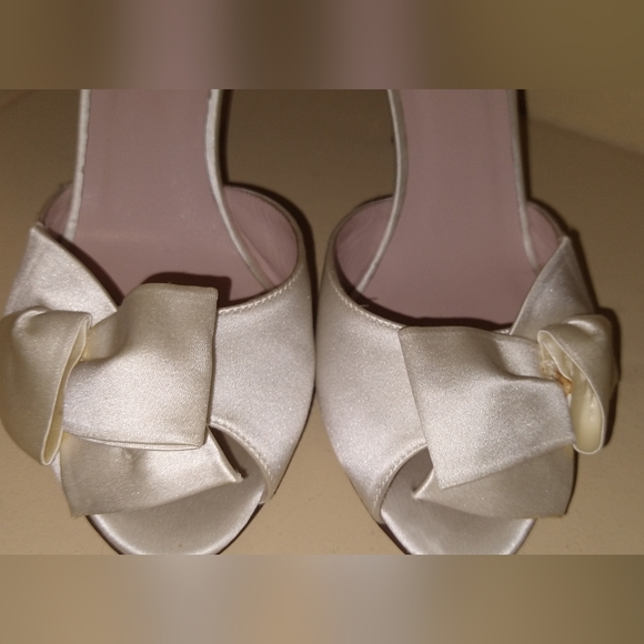 kate spade "Sala" peep toe pumps with glitter heel - Picture 11 of 12